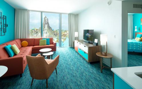 Universal’s Cabana Bay Beach Resort - Two Bedroom Suite Volacano View
